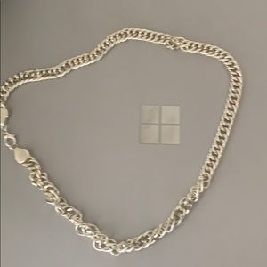 Urban outfitters silver chain